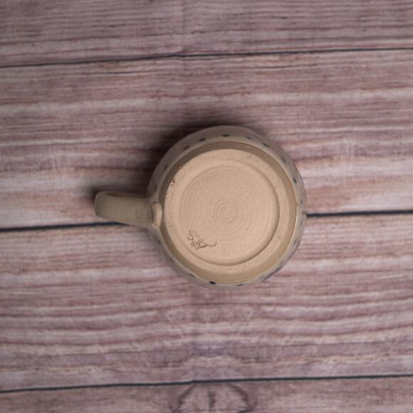 Set of 2 Hand-Thrown Pottery Coffee Mugs “Park 5” Design, Signed RS, Cottagecore - Picture 15 of 16